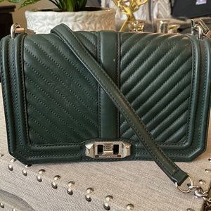 Rebecca Minkoff Chevron Quilted Love Crossbody